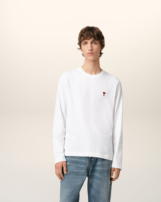 White Organic Cotton  Ami De Coeur T-shirt