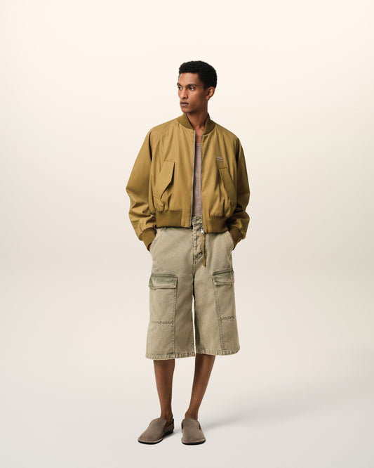 Mustard Twill Bomber
