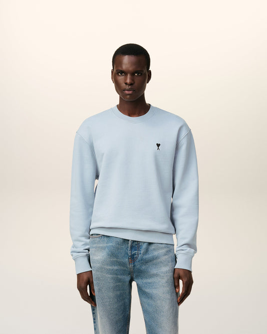 Blue Cotton Ami De Coeur Sweatshirt